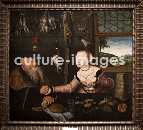 Lucas Cranach der Ältere, The Ill matched Couple