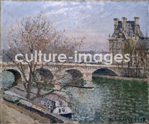 Camille Pissarro, Le Pont Royal and Pavillon de Flore