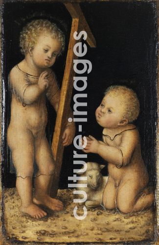 Lucas Cranach der Ältere, Christ and John the Baptist as Children
