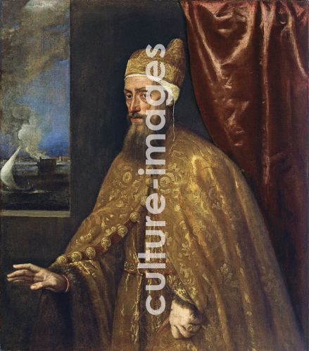 Tizian, Portrait of Doge Francesco Venier