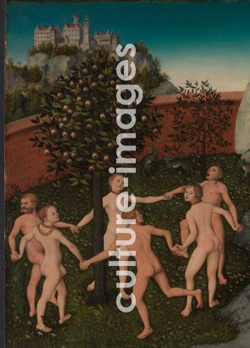 Lucas Cranach der Ältere, The Golden Age (Detail)