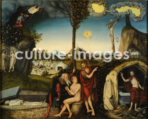 Lucas Cranach der Ältere, Law and Grace