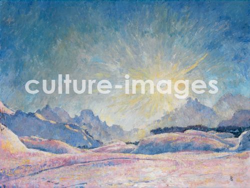 Giovanni Giacometti, Winter Sun in Maloja