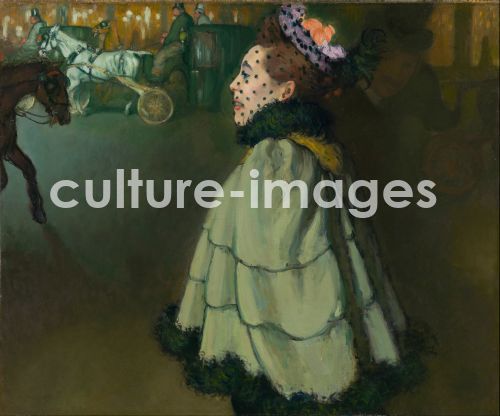 Louis Anquetin, Woman at the Champs-Élysées by night