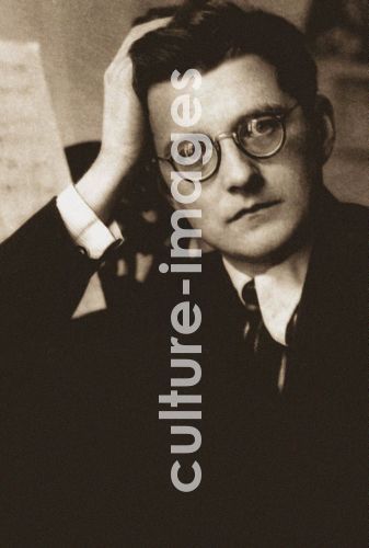 Portrait of the Composer Dmitri Shostakovich (1906-1975)