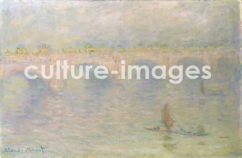 Claude Monet, Waterloo Bridge, Sunlight Effect