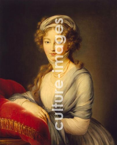 Marie Louise Elisabeth Vigée-Lebrun, Portrait of Empress Elizabeth Alexeievna, Princess Louise of Baden (1779-1826)