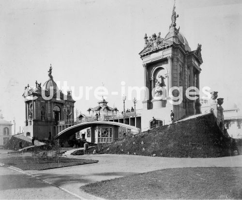 Maxim Petrowitsch Dmitriew, The All-Russian Exhibition in Nizhny Novgorod. Concrete Bridge