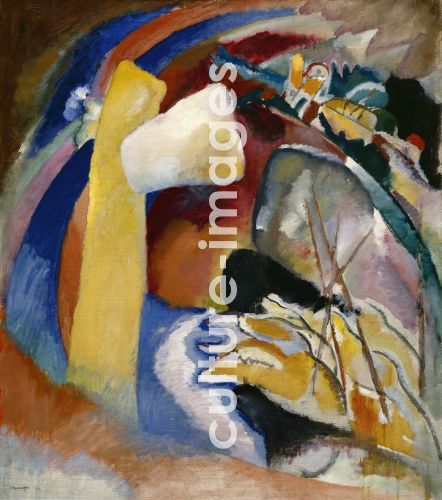 Wassily Wassiljewitsch Kandinsky, Study for Painting with  Form