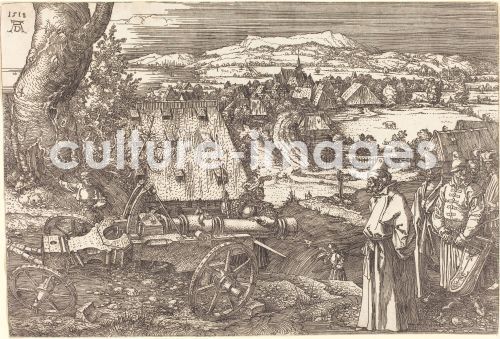 Albrecht Dürer, Landscape with a Cannon