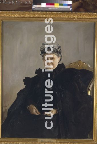 Valentin Alexandrowitsch Serow, Portrait of Maria Fyodorovna Morozova, née Simonova (1830-1911)