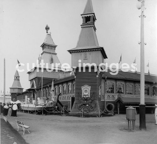 Maxim Petrowitsch Dmitriew, The All-Russian Exhibition in Nizhny Novgorod. Naval Corner