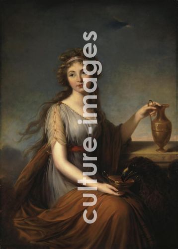 Marie Louise Elisabeth Vigée-Lebrun, Portrait of Anna Pitt as Hebe
