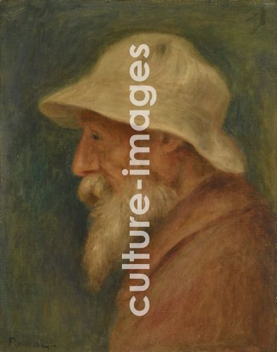 Pierre Auguste Renoir, Self-portrait with  hat