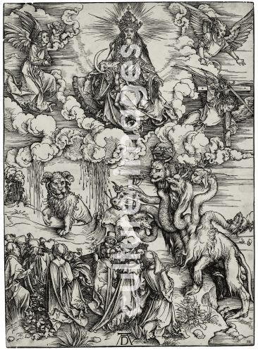 Albrecht Dürer, The Beast with Two Horns Like a Lamb