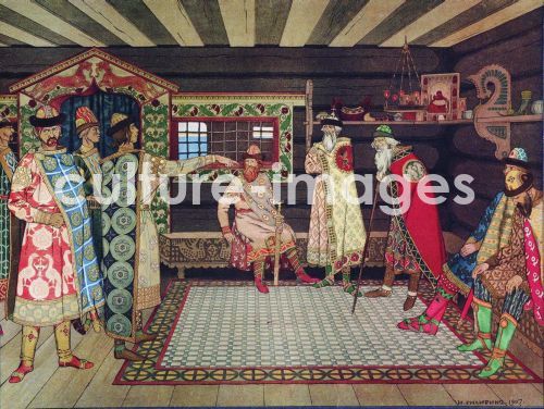 Iwan Jakowlewitsch Bilibin, Meeting of the Kyivan Princes