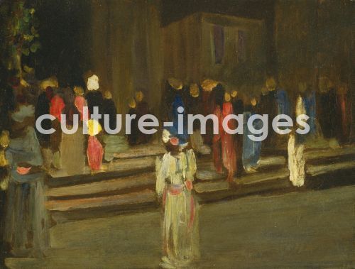 Wassily Wassiljewitsch Kandinsky, Park of Saint Cloud, Entrance