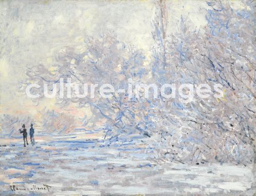 Claude Monet, Frost in Giverny (Le Givre à Giverny)