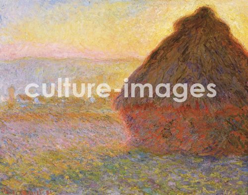 Claude Monet, Grainstack (Sunset)
