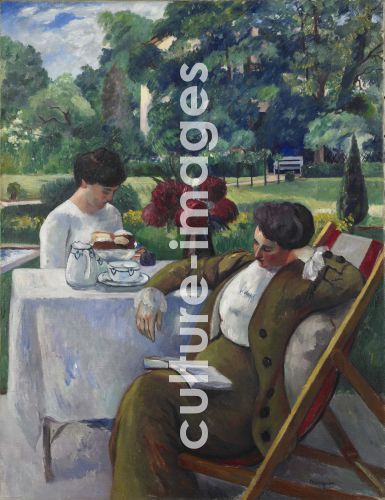 Henri Charles Manguin, Tea Time at the Villa Flora, Winterthur