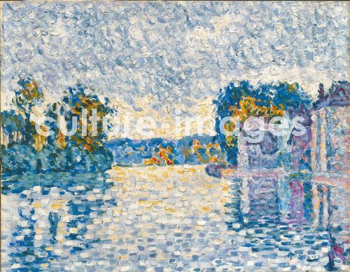 Paul Signac, The Seine near Samois (Study)