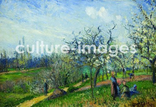 Camille Pissarro, Flowering Orchard
