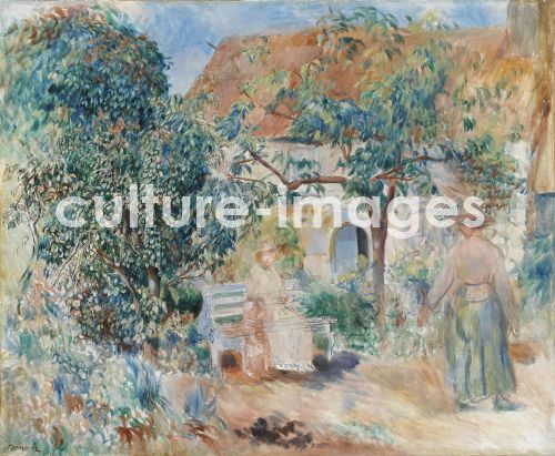 Pierre Auguste Renoir, Garden in Brittany