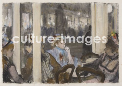 Edgar Degas, Women on a Cafe Terrace, Evening