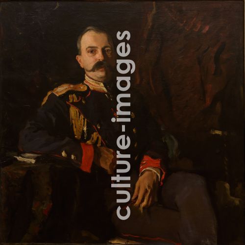 Valentin Alexandrowitsch Serow, Portrait of Grand Duke George Mikhailovich of Russia (1863-1919)