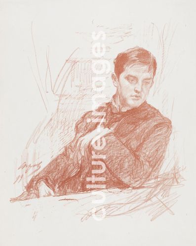 Valentin Alexandrowitsch Serow, Portrait of Dmitry Vladimirovich Filosofov (1872-1940)