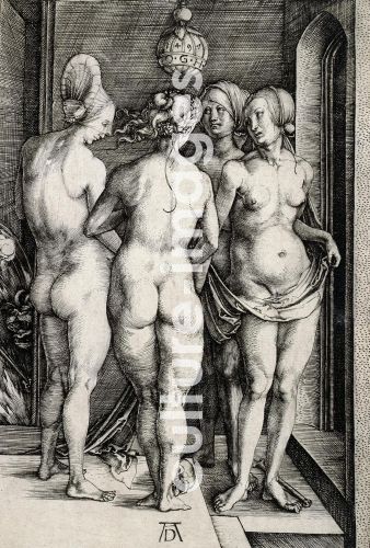 Albrecht Dürer, Four Witches