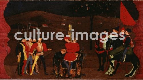 Paolo Uccello, Predellatafel zum Hostienwunder (Pala del Corpus Domini)