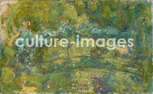 Claude Monet, La passerelle sur le bassin aux nymphéas (Der Steg über den Seerosenteich)