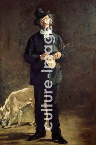 Édouard Manet, Der Künstler. Porträt von Marcellin Desboutin