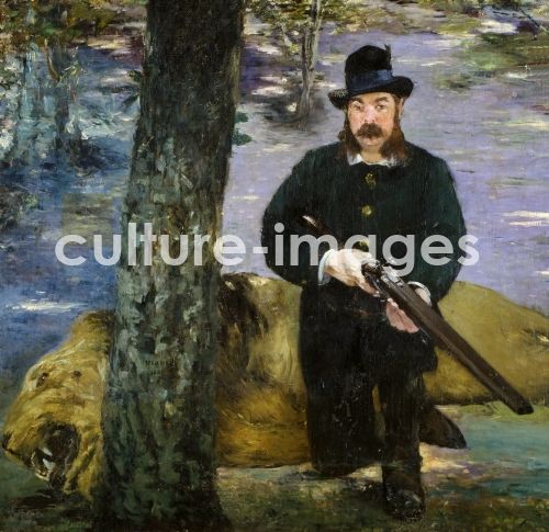 Édouard Manet, Herr Pertuiset, der Löwenjäger