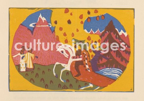 Wassily Wassiljewitsch Kandinsky, Berge. Aus "Klänge"