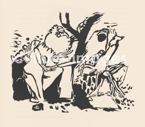 Wassily Wassiljewitsch Kandinsky, Improvisation 4. Aus "Klänge"