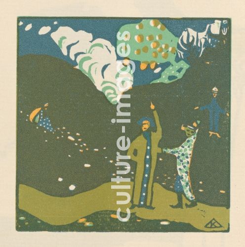 Wassily Wassiljewitsch Kandinsky, Apfelbaum. Aus "Klänge"