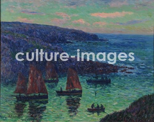 Henry Moret, Abend in Douëlan