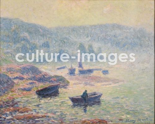 Henry Moret, Brume sur la rivière à Pont-Aven