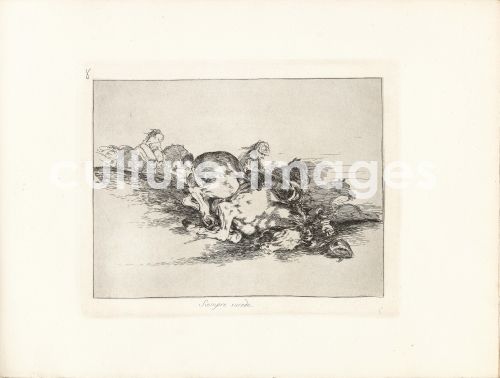 Franciscode Goya, Los Desastres de la Guerra (Die Schrecken des Krieges), Blatt 8. Siempre sucede (So geschieht es immer)