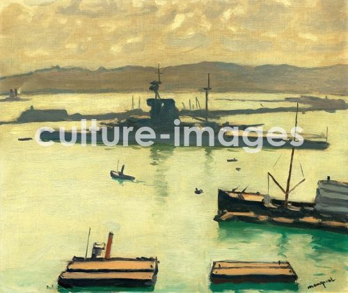 Pierre-Albert Marquet, Le Croiseurs, effet de contre-jour