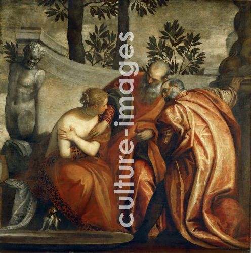 Paolo Veronese, Veronese, Paolo (1528-1588), Susannah and the Elders, Oil on canvas, Las