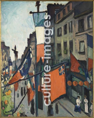 Pierre-Albert Marquet, Marquet, Pierre-Albert (1875-1947), Le 14 Juillet au Havre, Oil on canvas, 190
