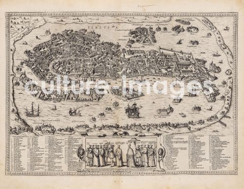 Georg Braun, Venedig. Aus Civitates orbis terrarum