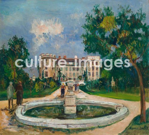 Maurice Utrillo, Château de Chaintré (Saône-et-Loire)