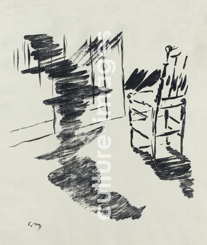 Édouard Manet, Illustration zum Gedicht "Le Corbeau (Der Rabe)" von Edgar Allan Poe