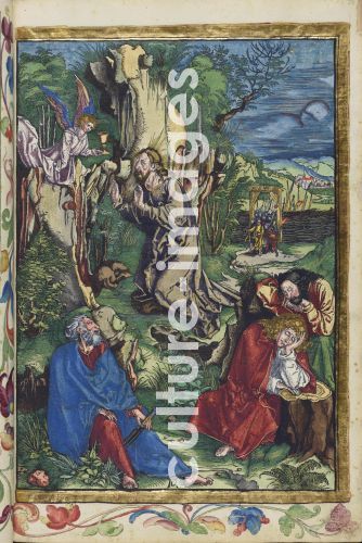 Albrecht Dürer, Christus am Ölberg. Aus der Großen Passion (Passio domini nostri Jesu)