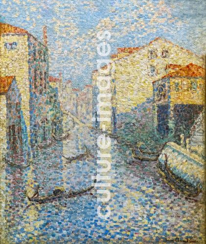 Henri Edmond Cross, Un canal à Venise