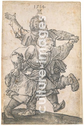 Albrecht Dürer, Tanzendes Bauernpaar